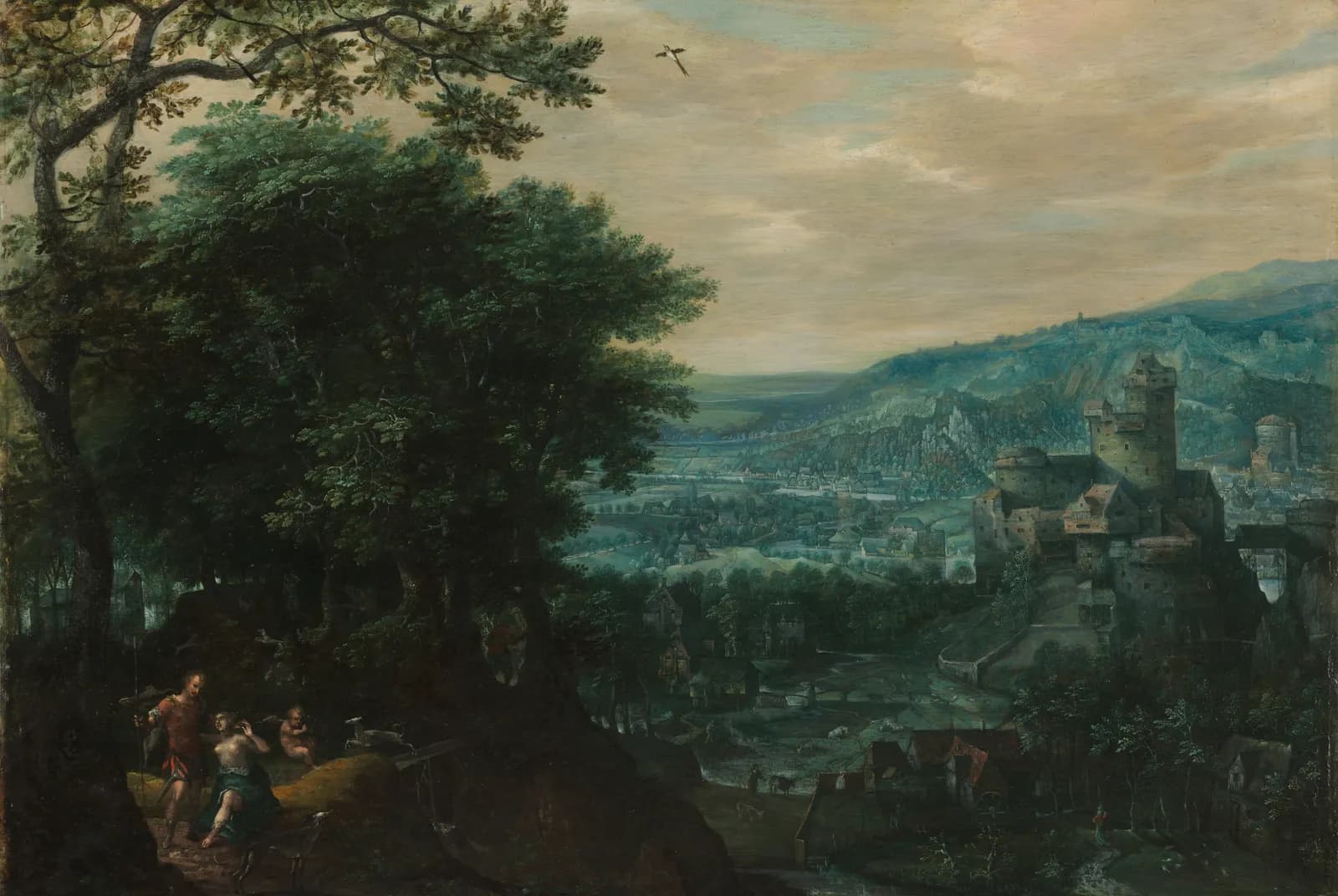 Landschap met Venus en Adonis – Gillis van Coninxloo