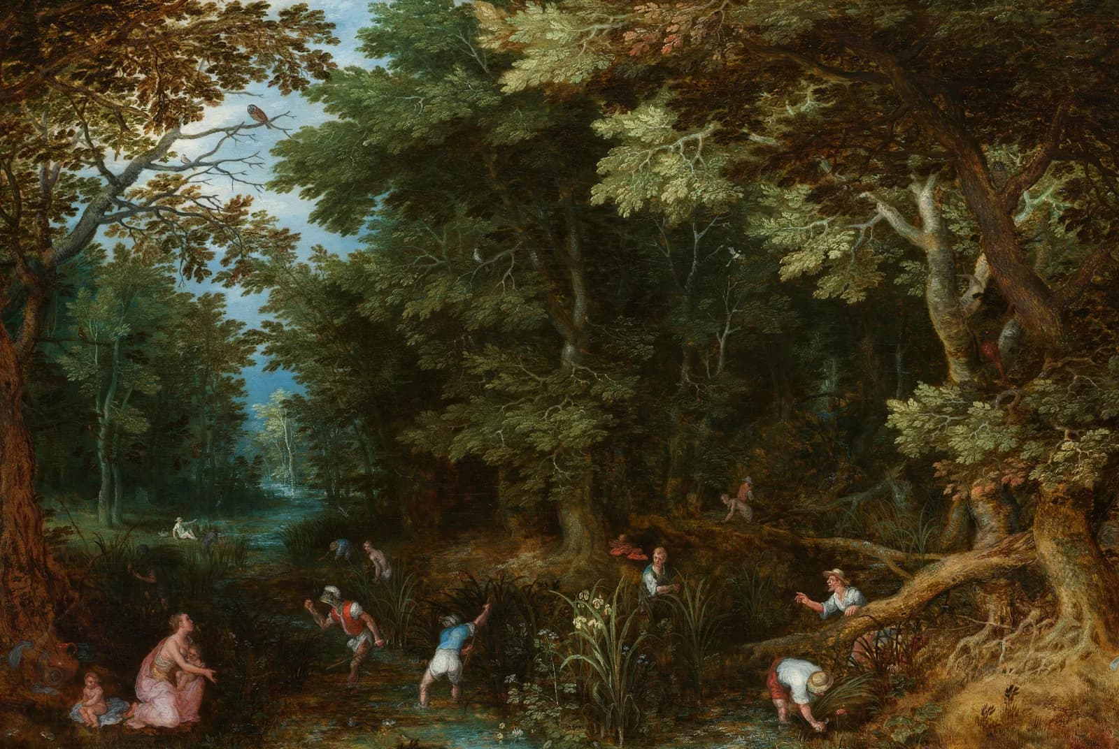 Latona en de Lycische boeren – Breugel