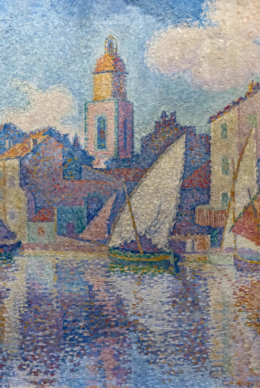 De klokkentoren van Saint-Tropez – Paul Signac