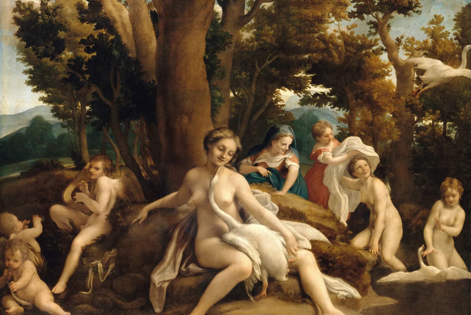 Leda en de zwaan – Correggio