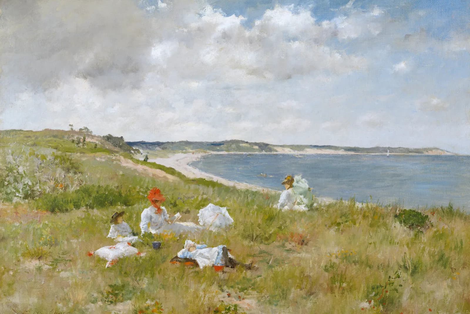 Ledige uren – William Merritt Chase