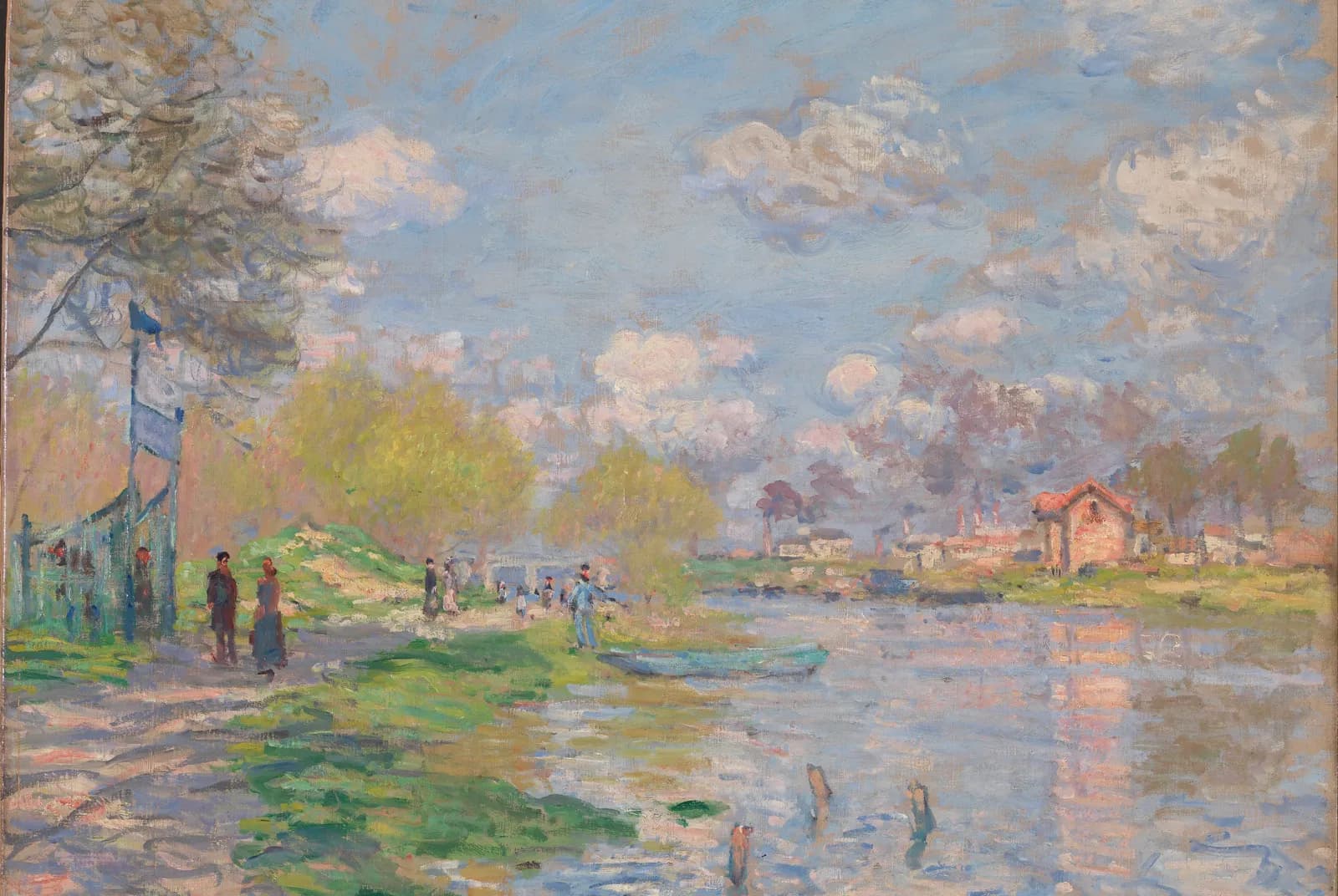 Lente aan de Seine – Claude Monet