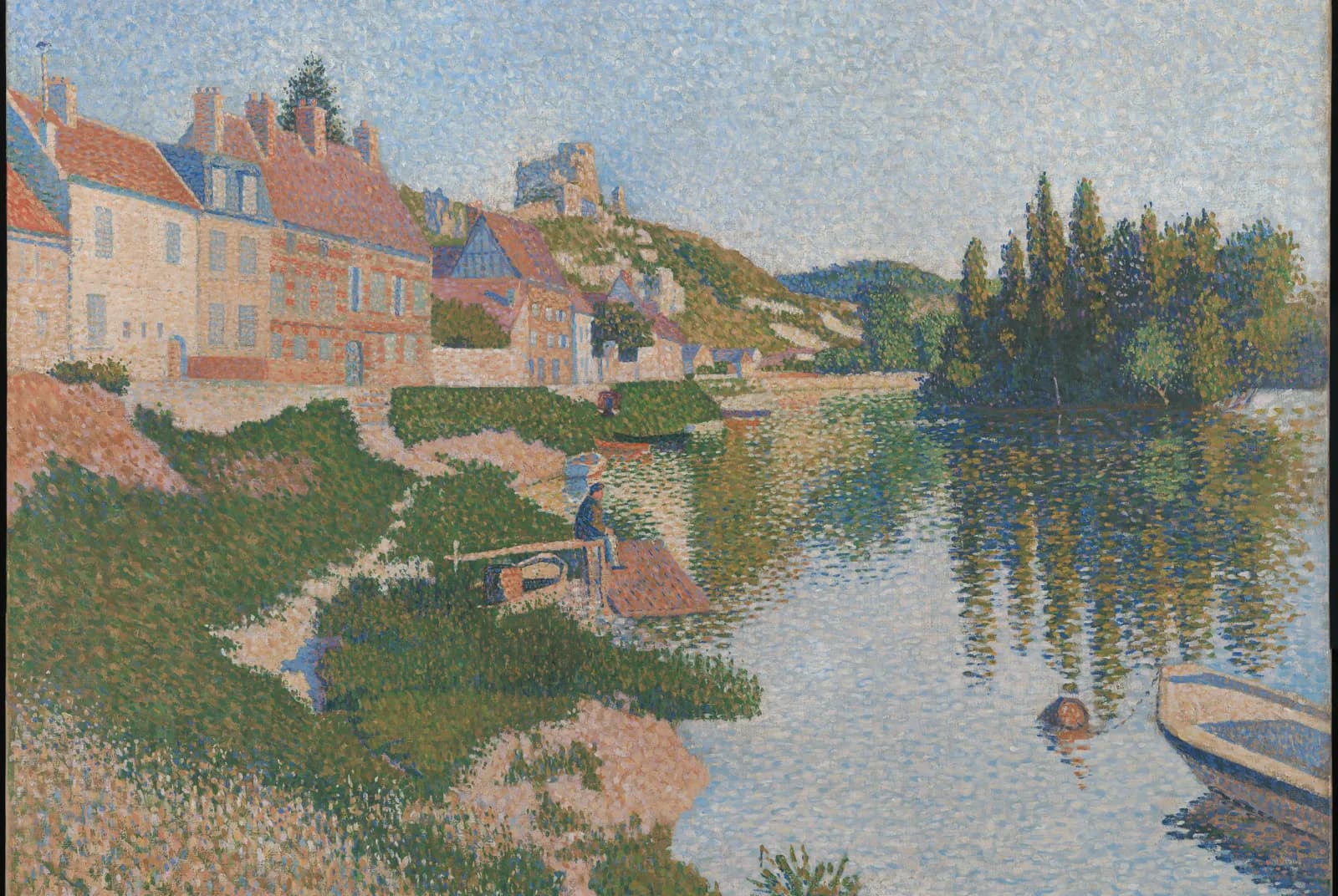 Les Andelys, de oever – Paul Signac