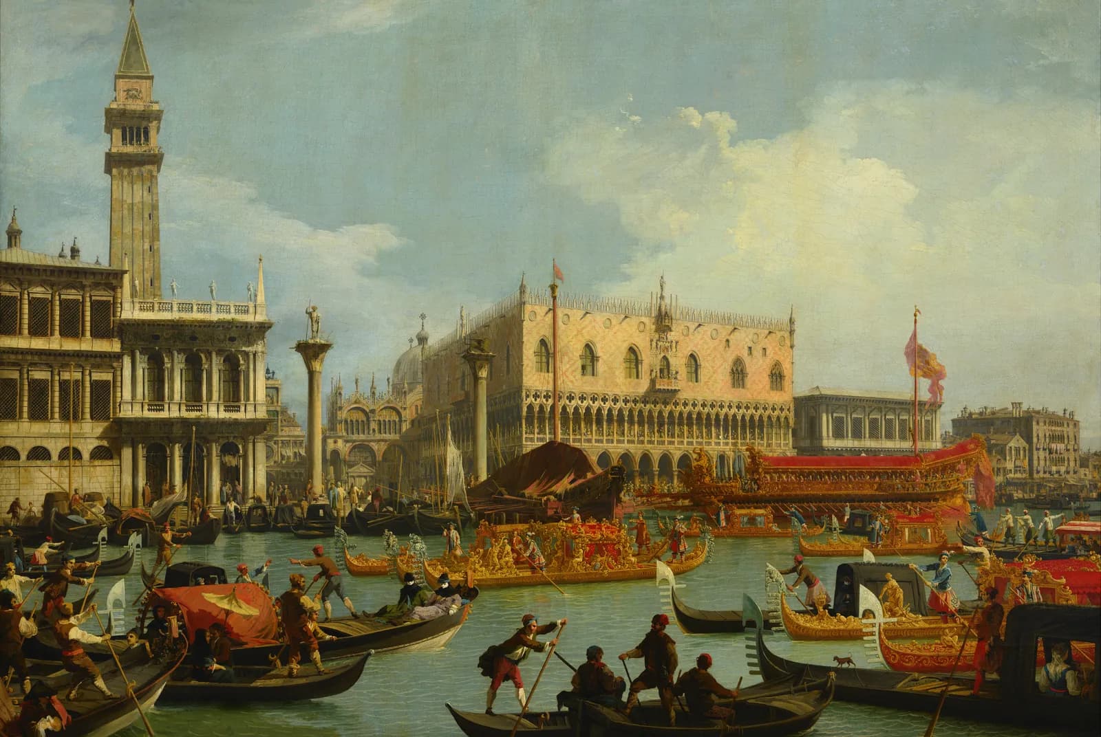 Levendig Venetië – Canaletto