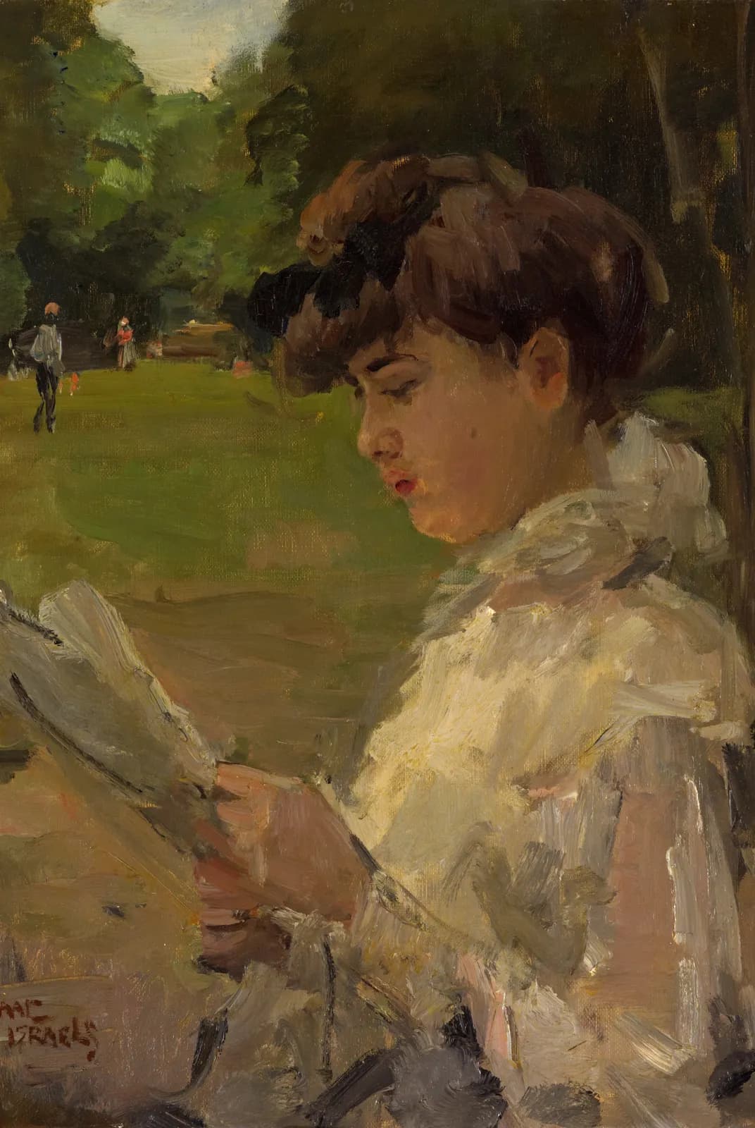 Lezend meisje – Isaac Israëls