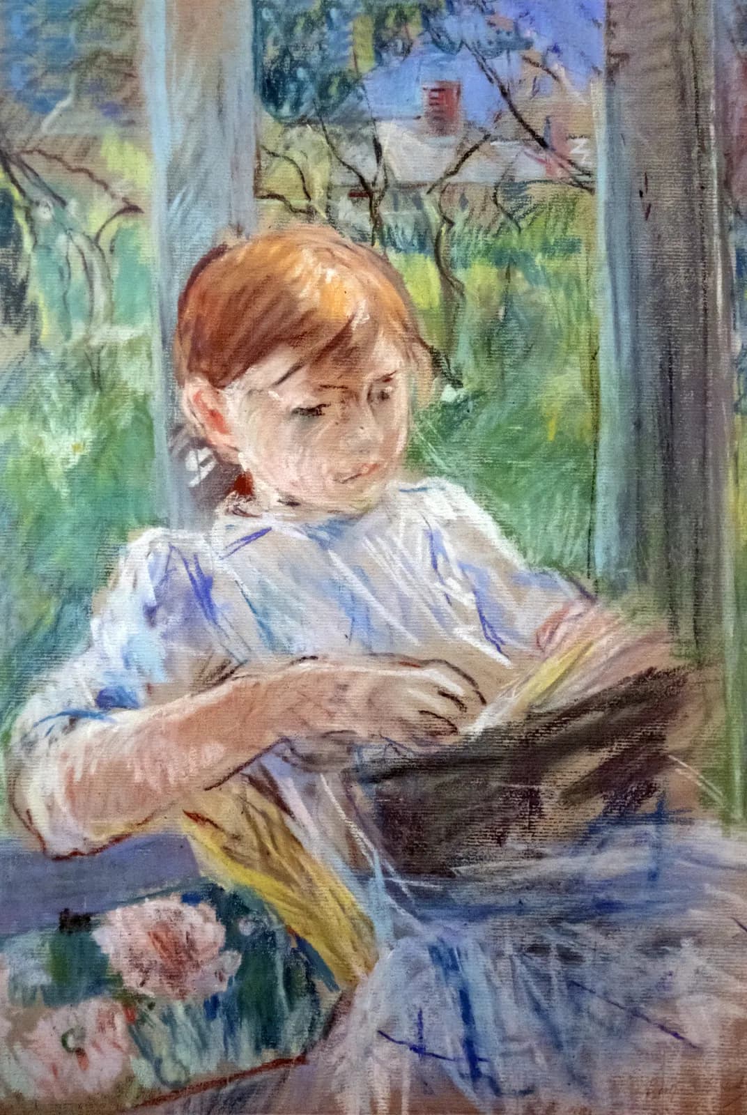 Lezend meisje – Berthe Morisot