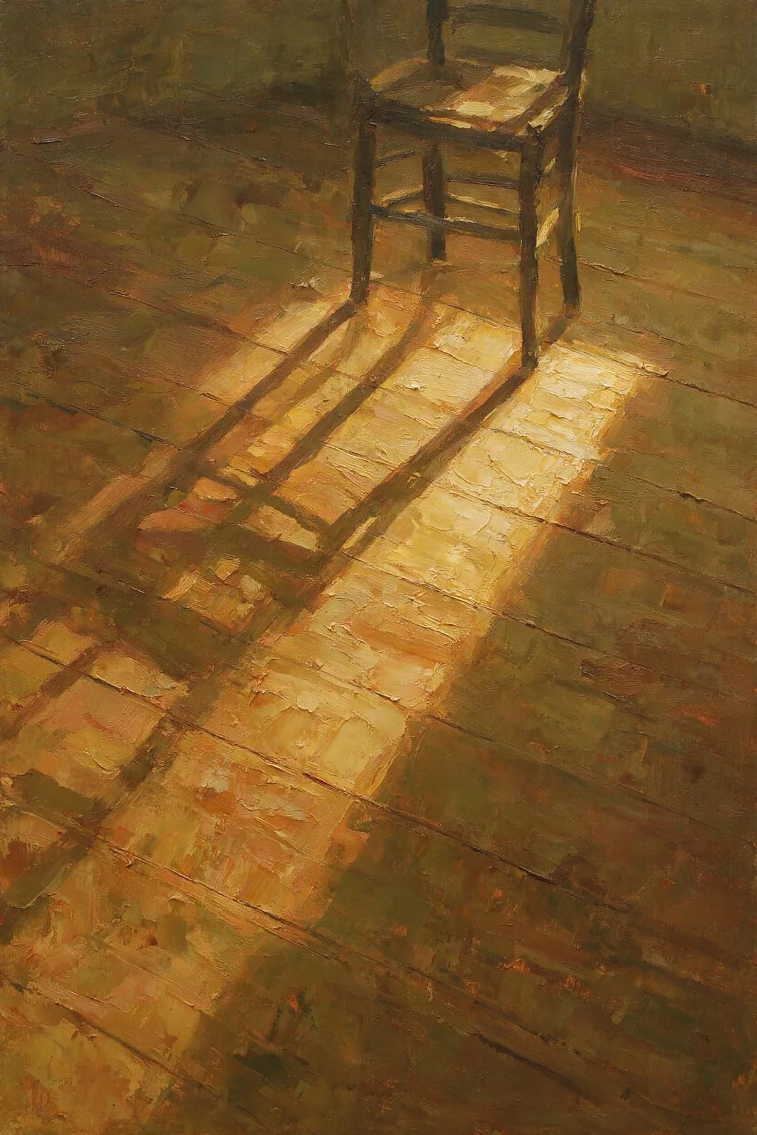 Licht op de vloer