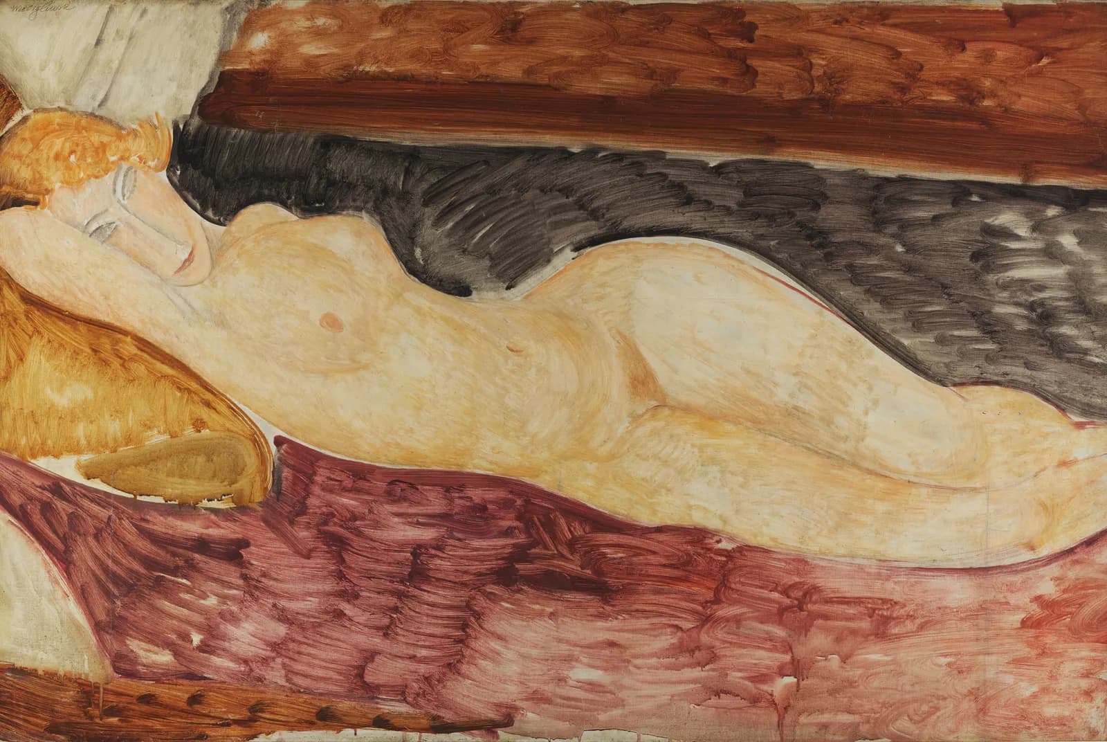 Liggend naakt – Amedeo Modigliani