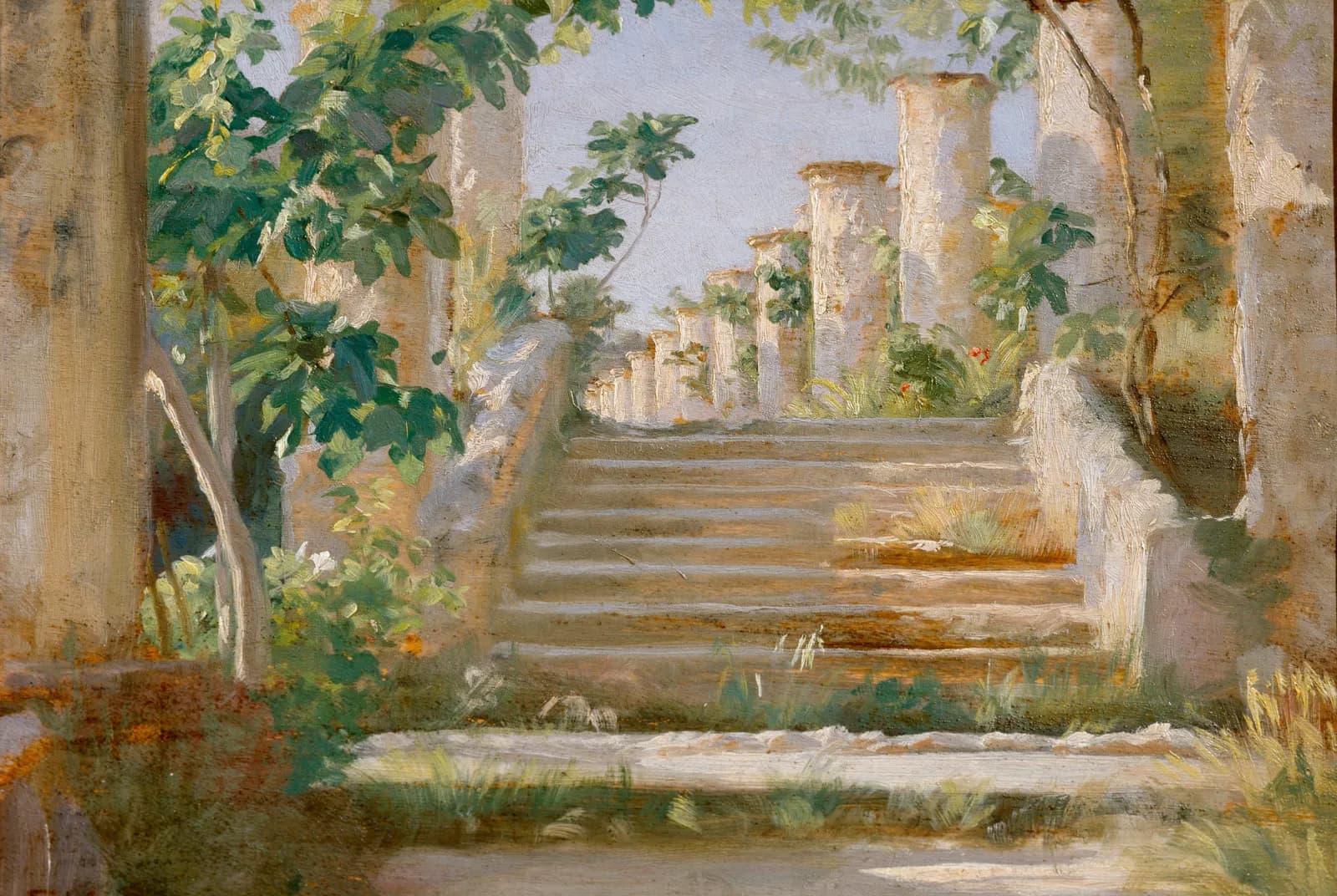 Loggia in Ravello – Peder Severin Krøyer