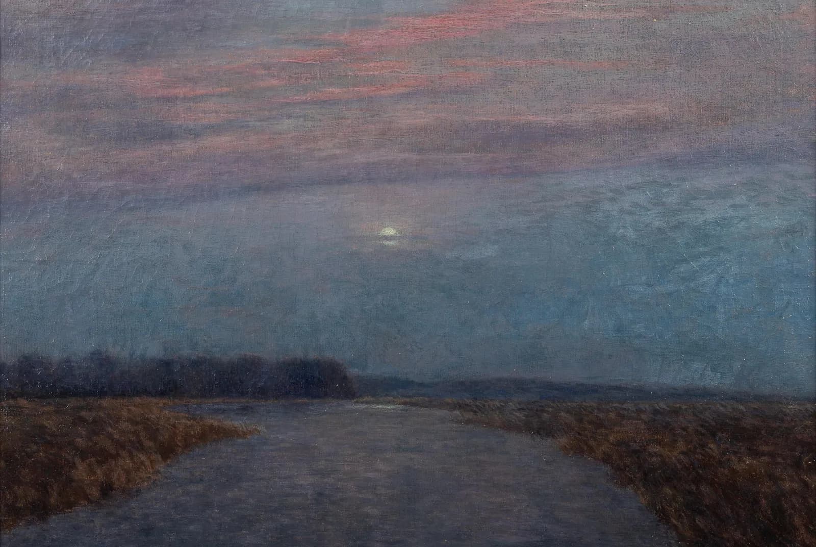 Maanlicht op de Hackensack – Birge Harrison