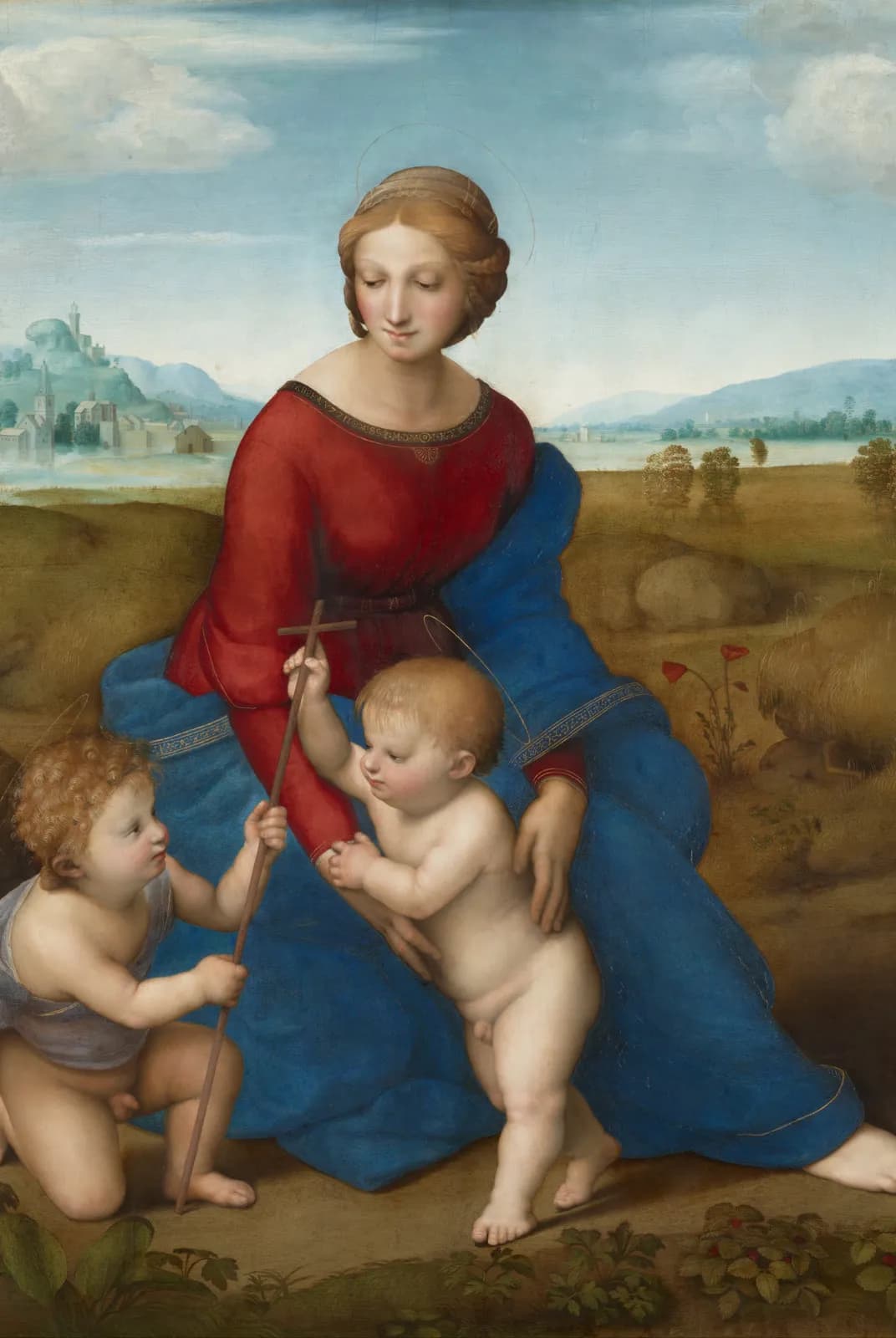 Madonna in de wei – Raphael