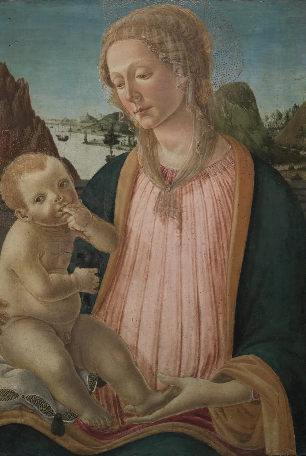 Madonna met kind – Francesco Botticini