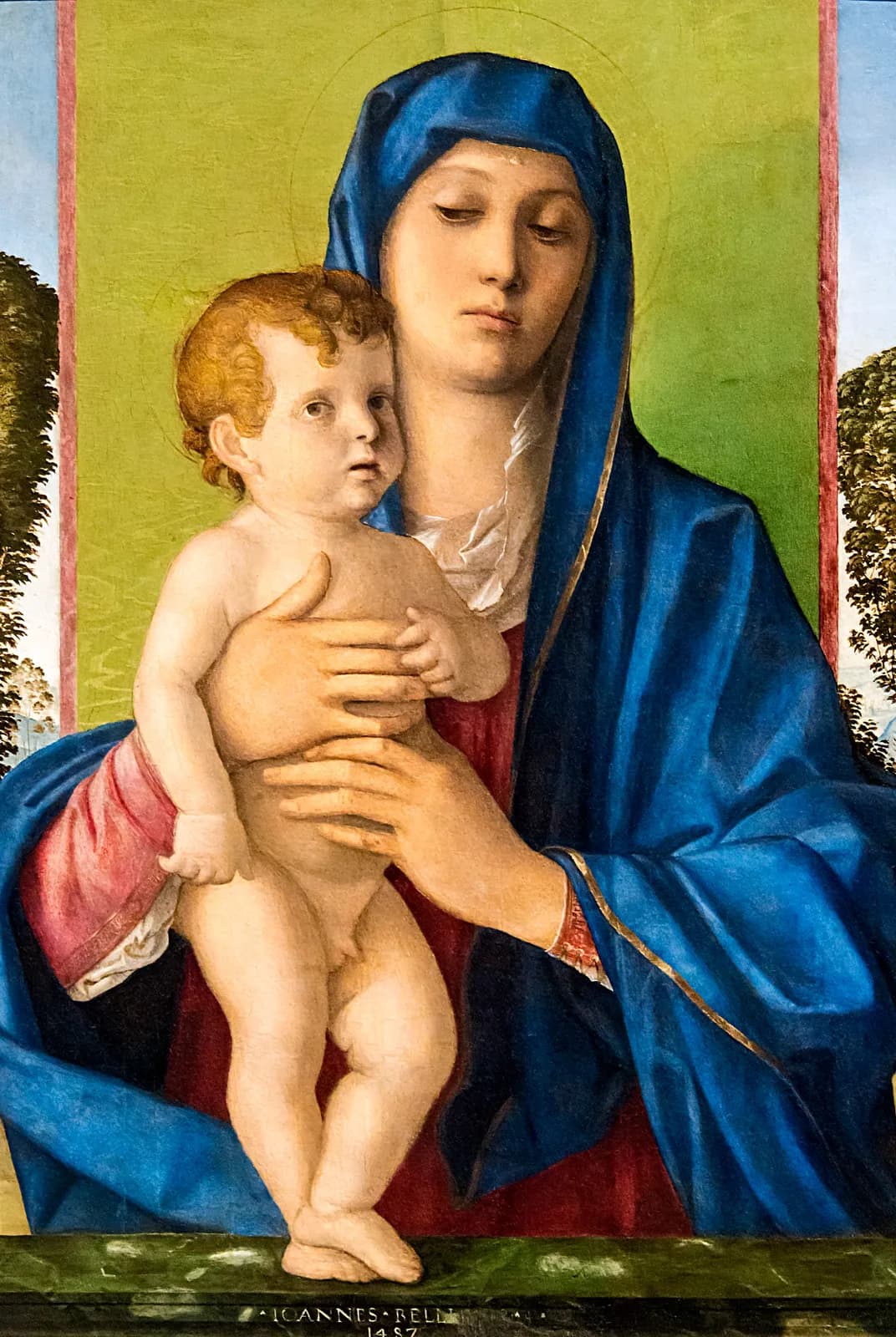 Madonna tussen de Boompjes – Giovanni Bellini
