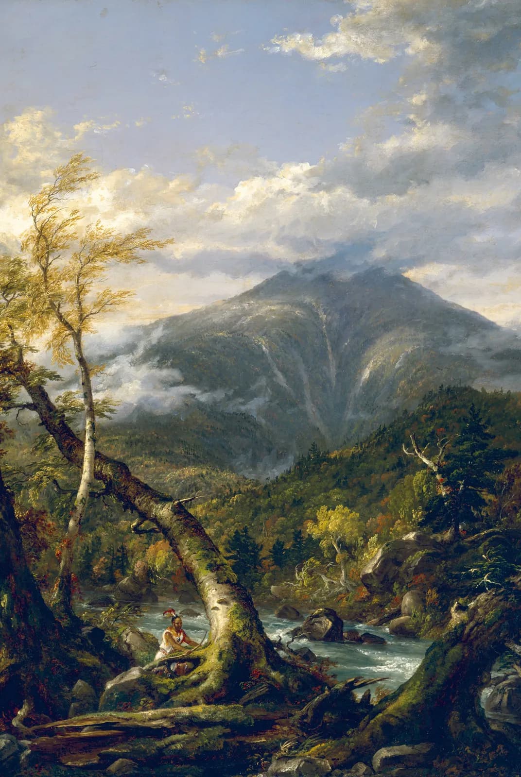 Majestueus Berglandschap – Thomas Cole