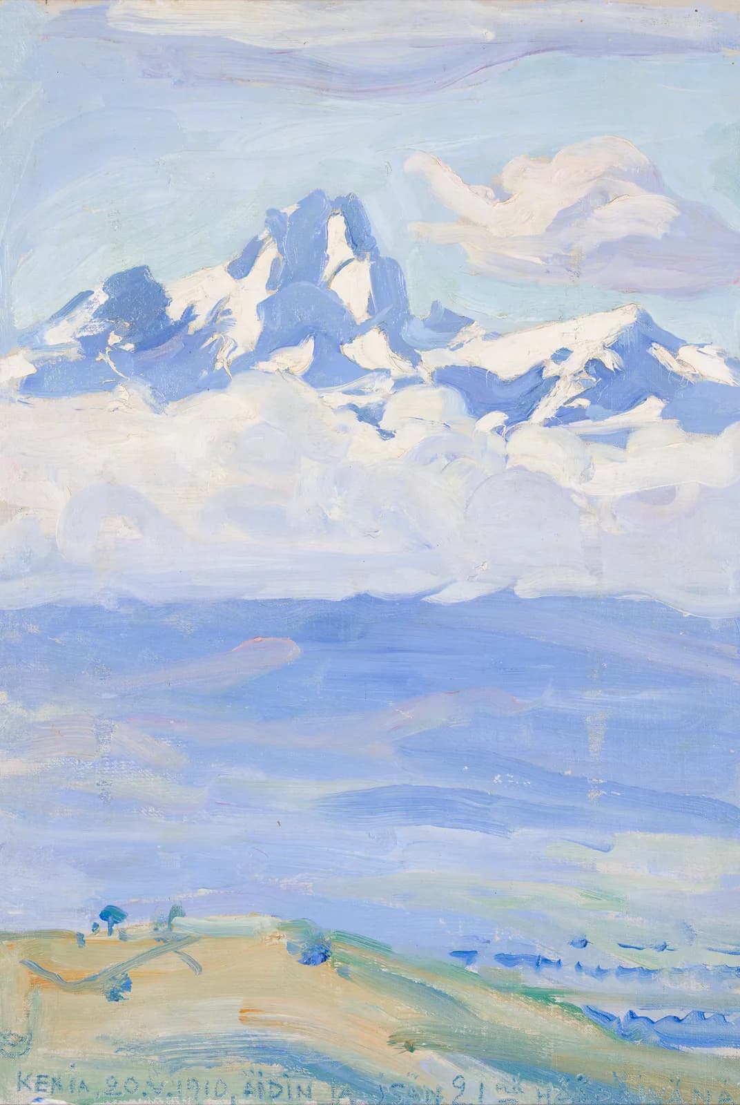 Majestueuze bergtoppen – Akseli Gallen-Kallela