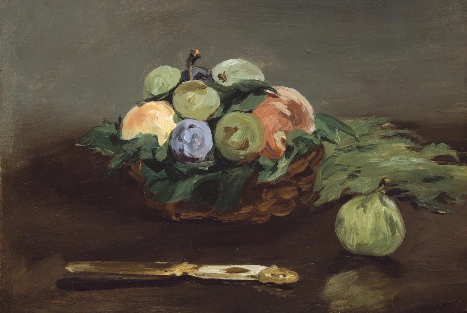 Mand met fruit – Édouard Manet