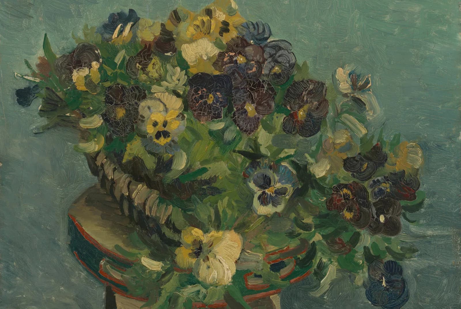 Mand met viooltjes – Vincent van Gogh