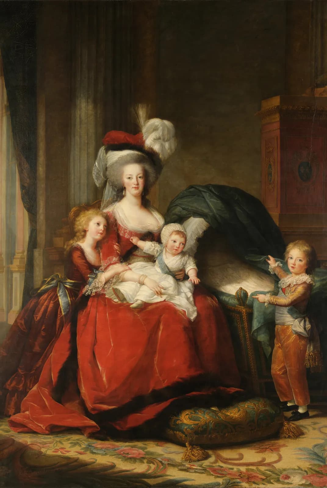 Marie Antoinette en haar kinderen – Elisabeth Louise Vigée-LeBrun