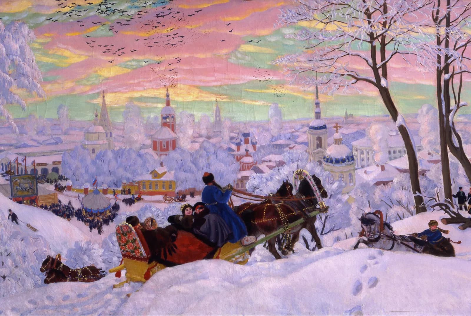 Maslenitsa (1916) – Boris Kustodiev