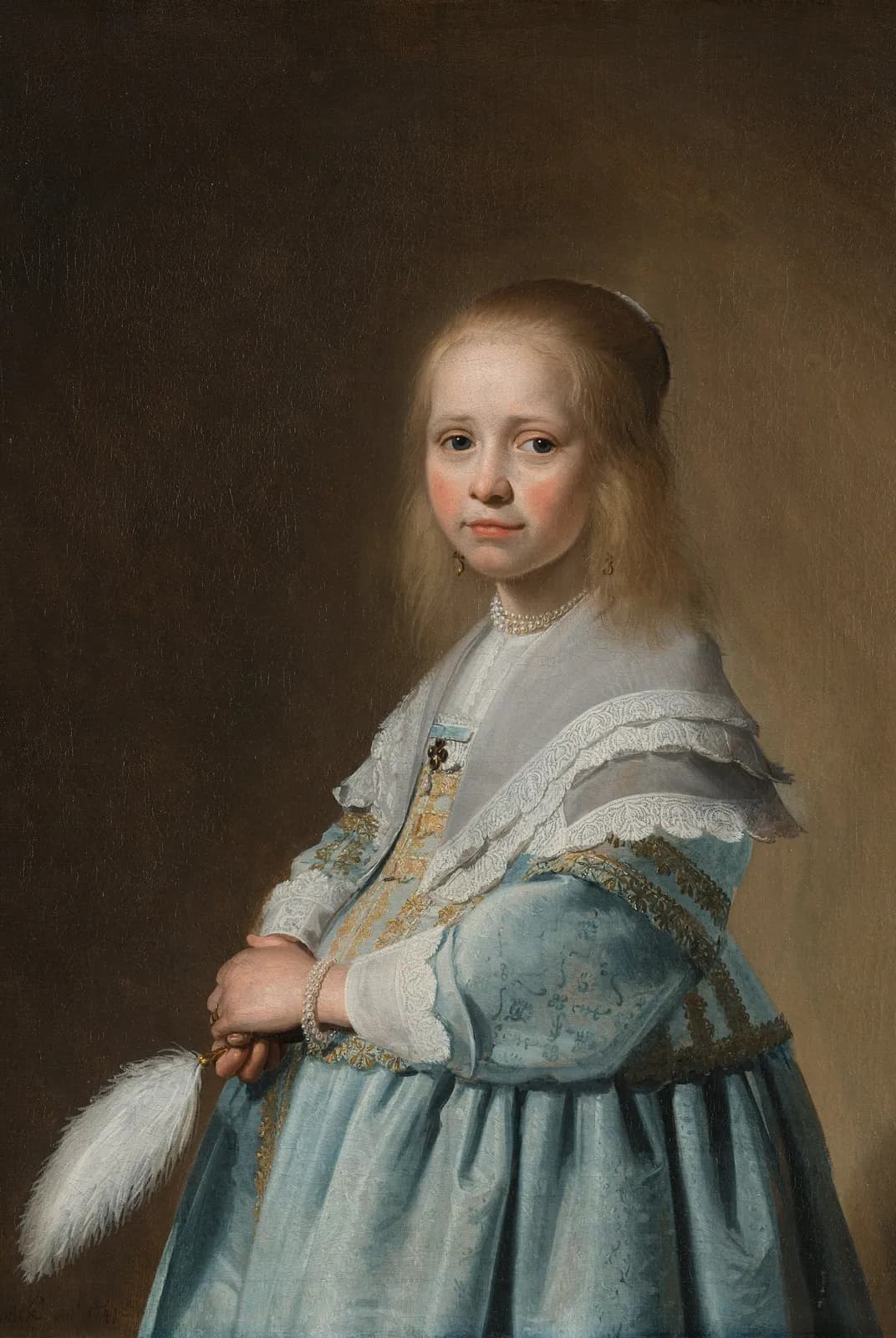 Meisje in het blauw – Johannes Cornelisz Verspronck