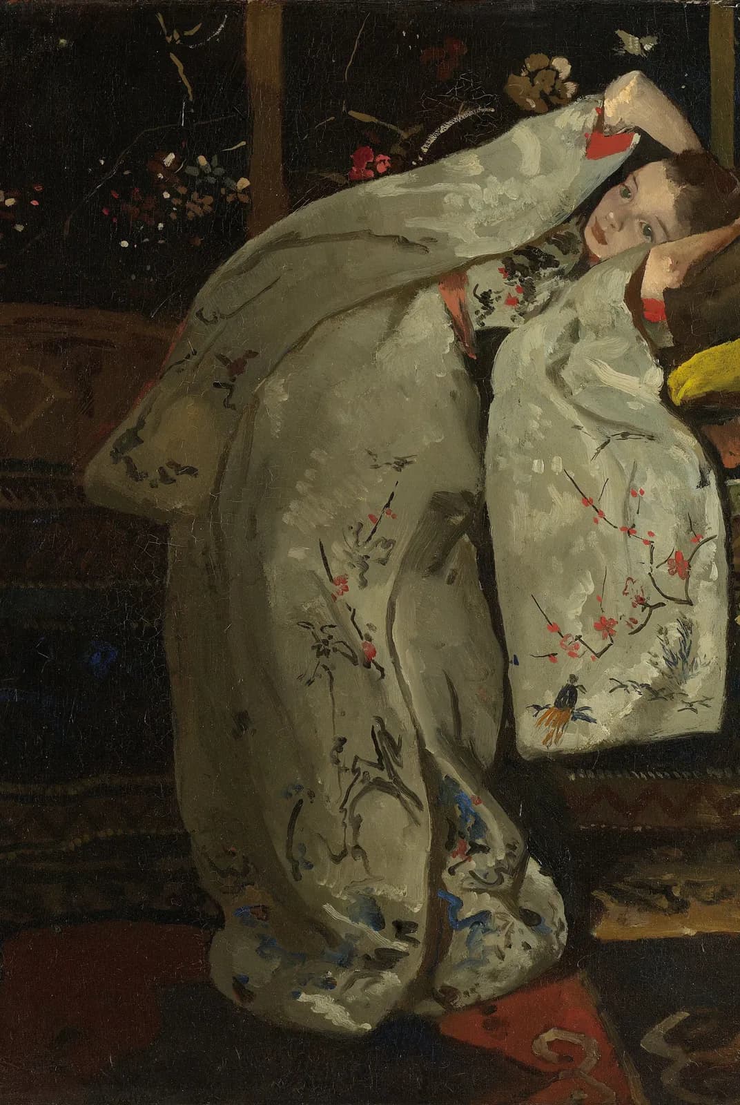 Meisje in witte kimono – George Hendrik Breitner