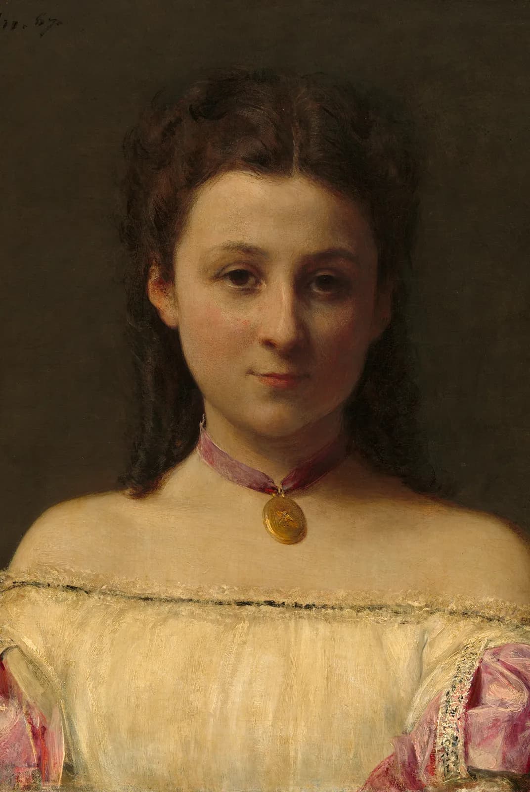 Mejuffrouw de Fitz-James – Henri Fantin-Latour