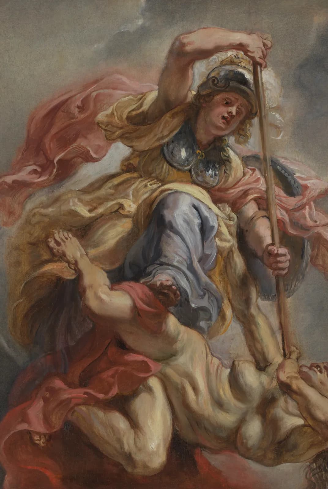 Minerva overwint de onwetendheid – Peter Paul Rubens