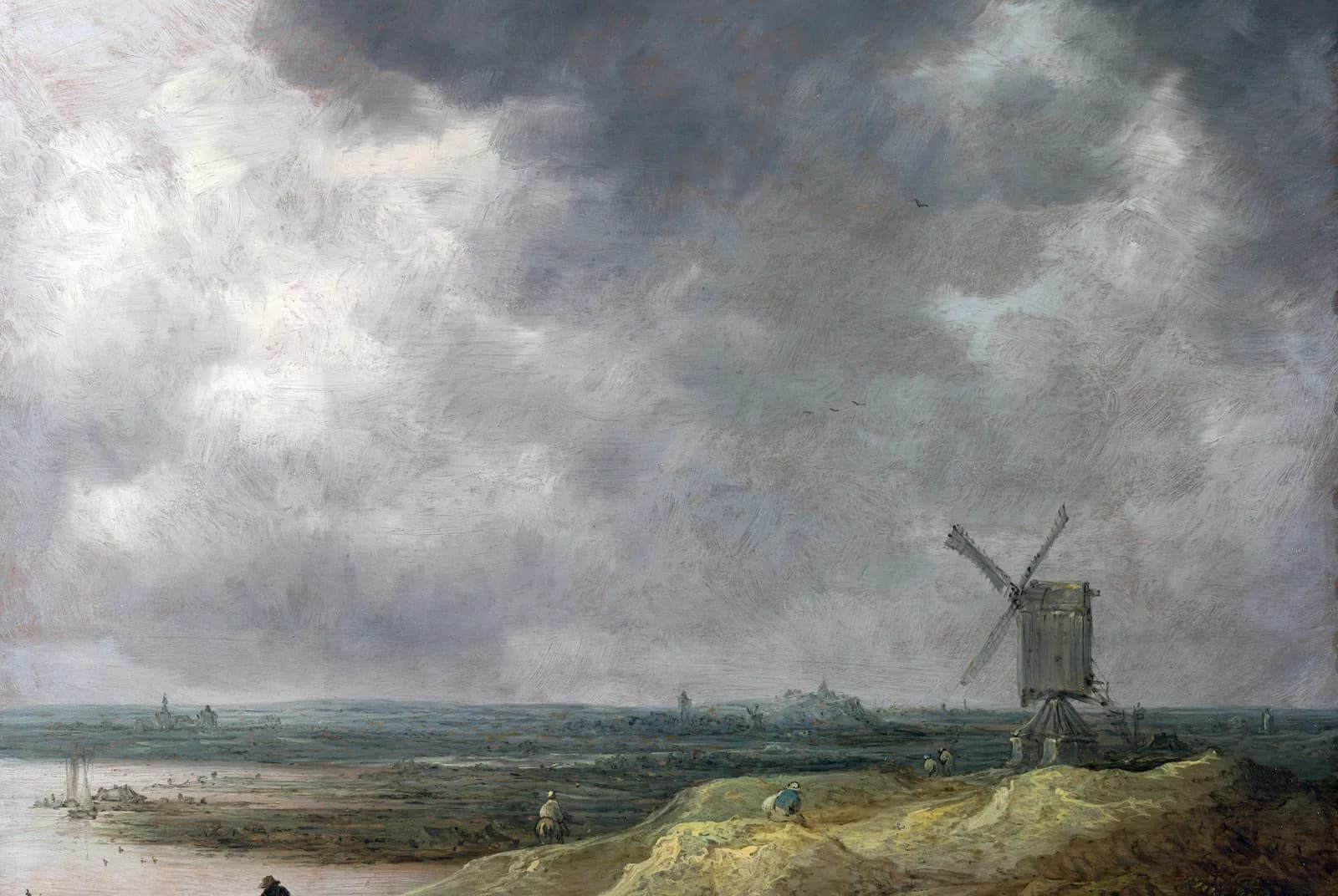 Molen aan de rivier – Jan van Goyen