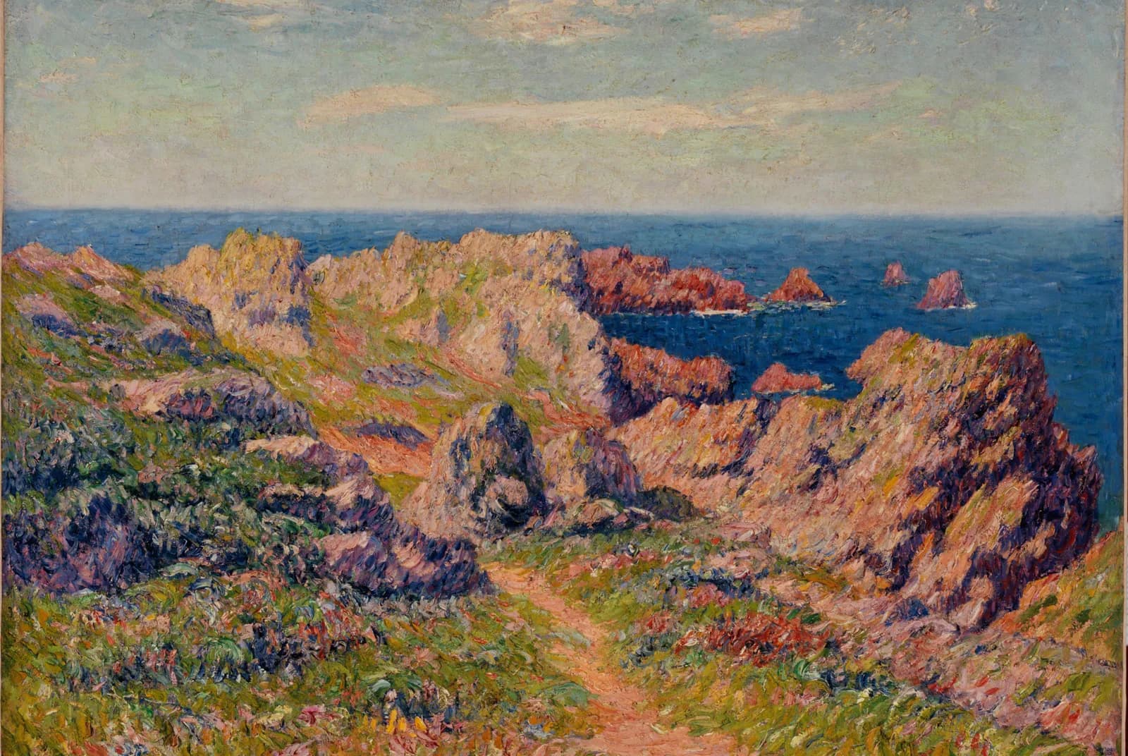 Mooi weer bij Pern op Ouessant – Henry Moret
