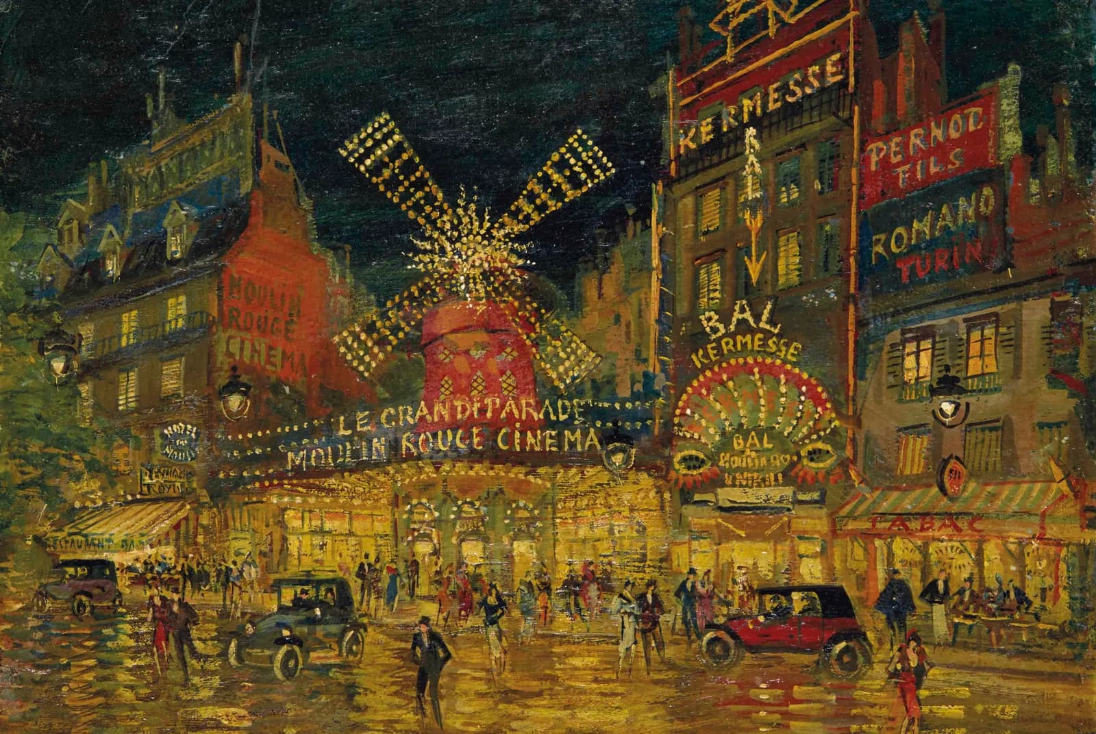 Moulin Rouge, Parijs – Konstantin Korovin