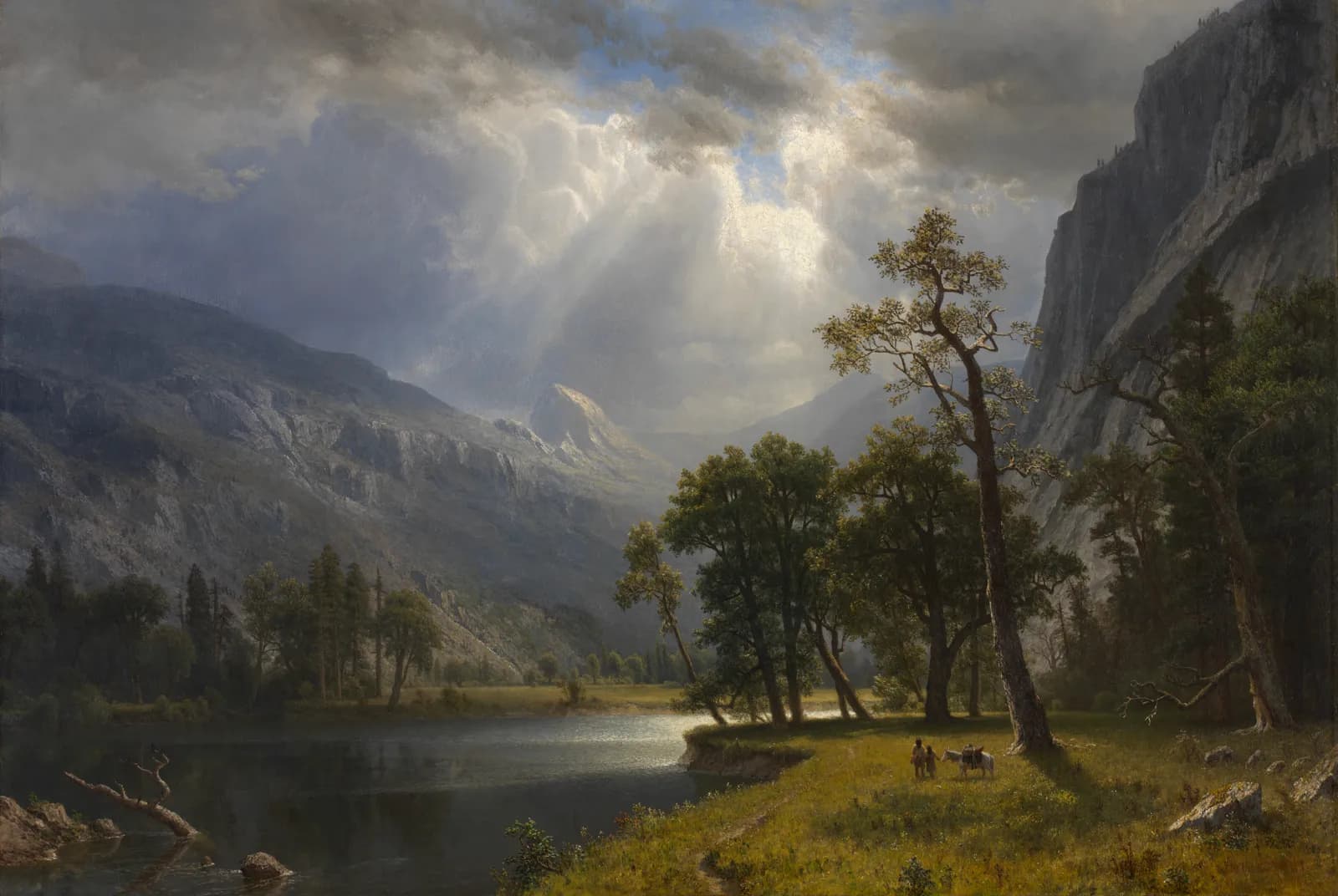 Mount Starr King, Yosemite – Albert Bierstadt