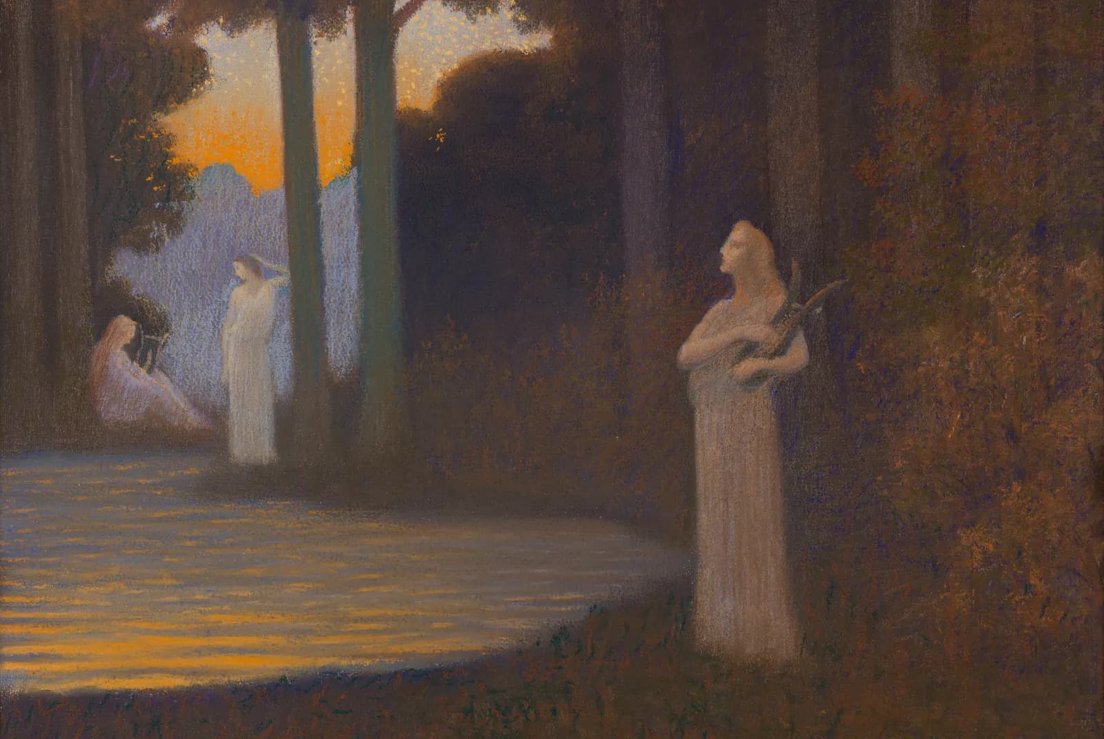 Muziek in de avondschemering – Alphonse Osbert