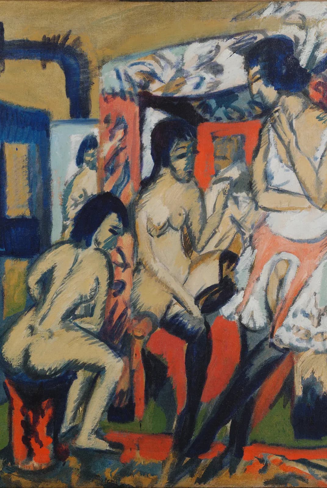Naakt in het atelier – Ernst Ludwig Kirchner