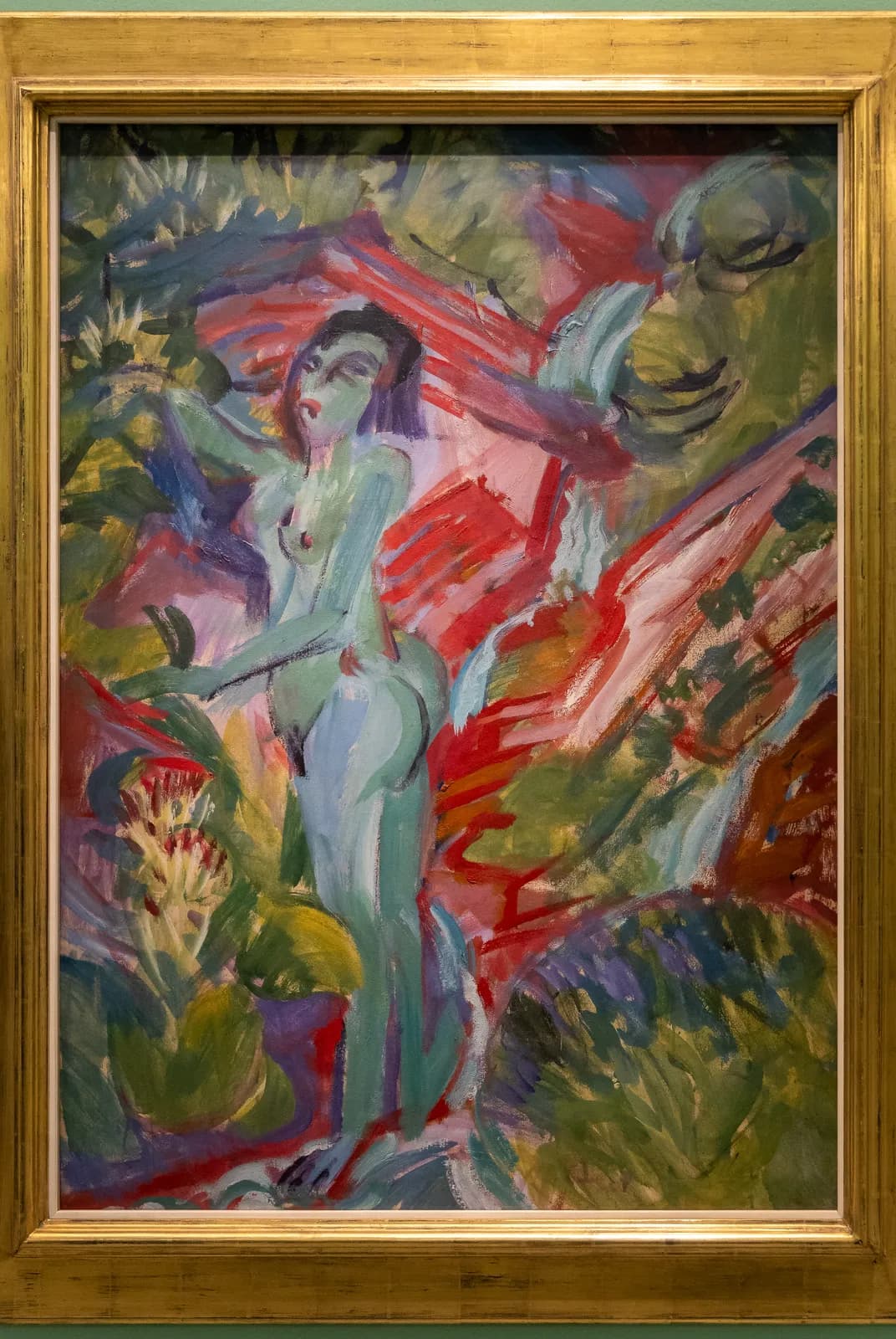 Naakte vrouw bij de bron – Ernst Ludwig Kirchner