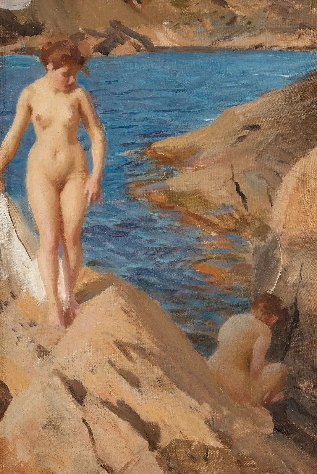 Naaktstudie in de archipel – Anders Zorn