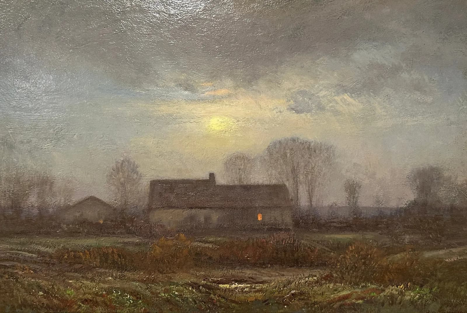 Nachtelijk landschap – Dwight William Tryon
