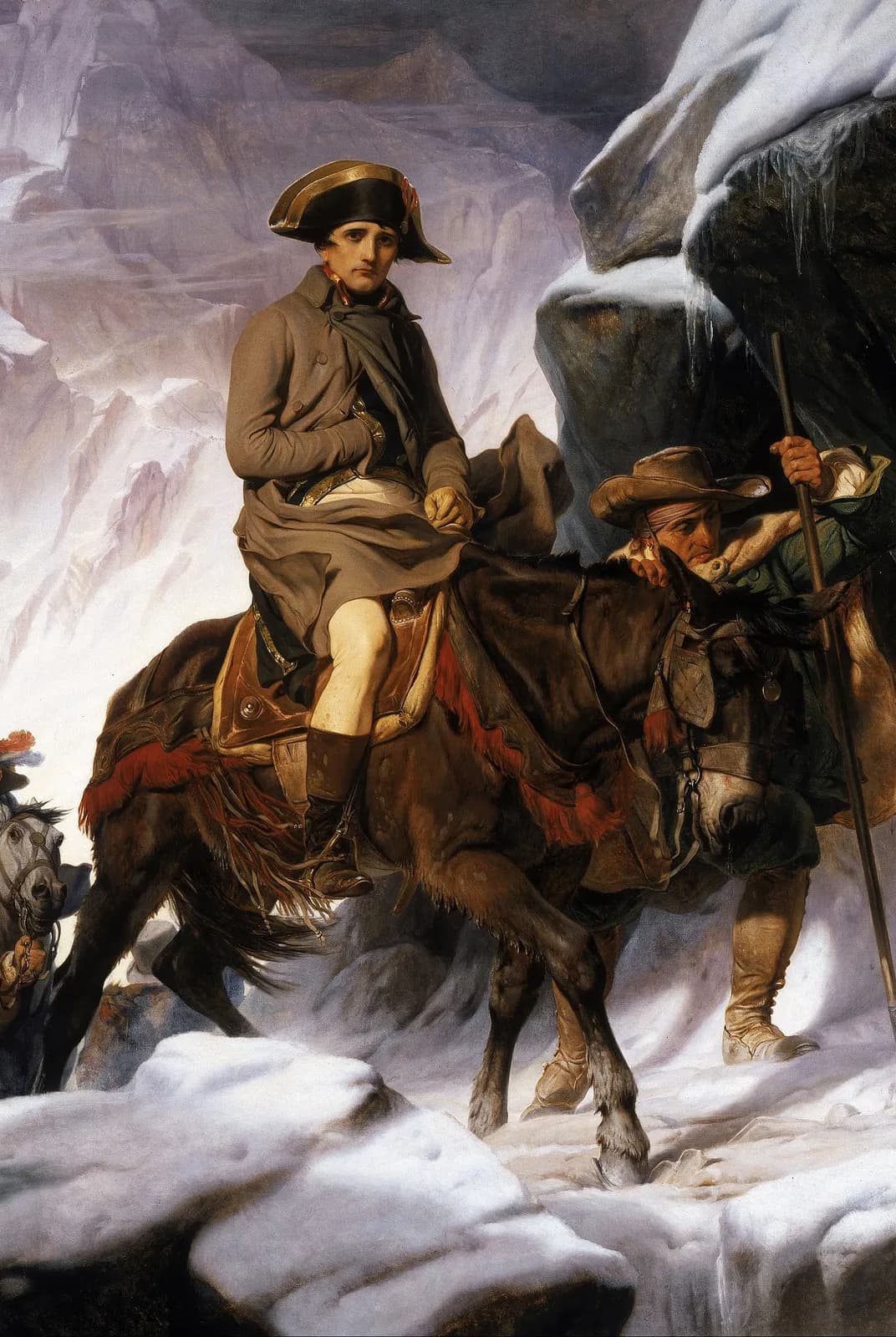 Napoleon steekt de Alpen over – Paul Delaroche