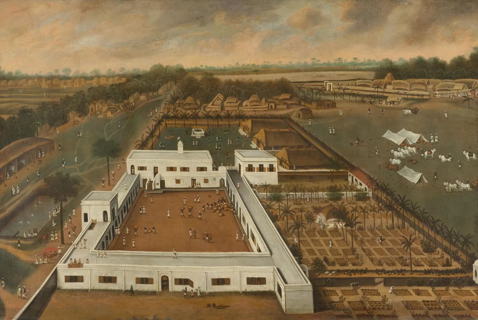 Nederlandse plantage in Bengalen – Hendrik van Schuylenburgh