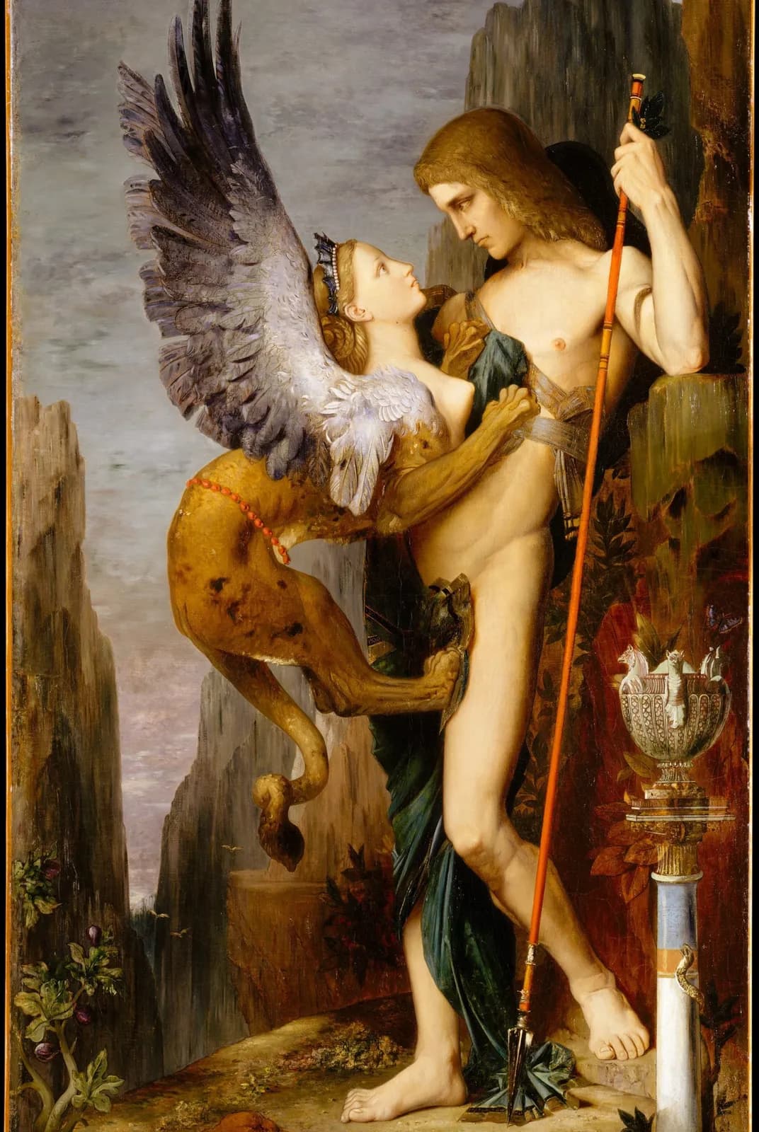Oedipus en de Sfinx – Gustave Moreau