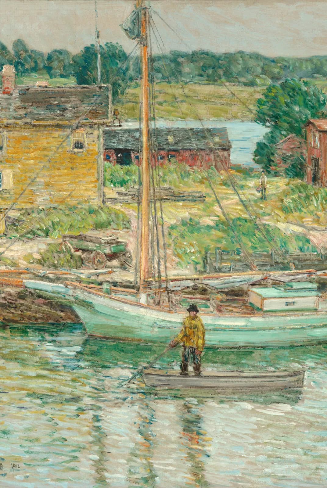 Oesterschuit, Cos Cob – Childe Hassam