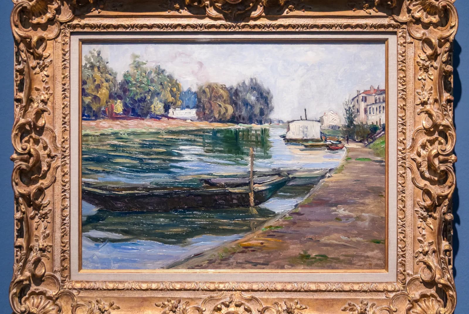 Oevers van de Seine – Gustave Caillebotte