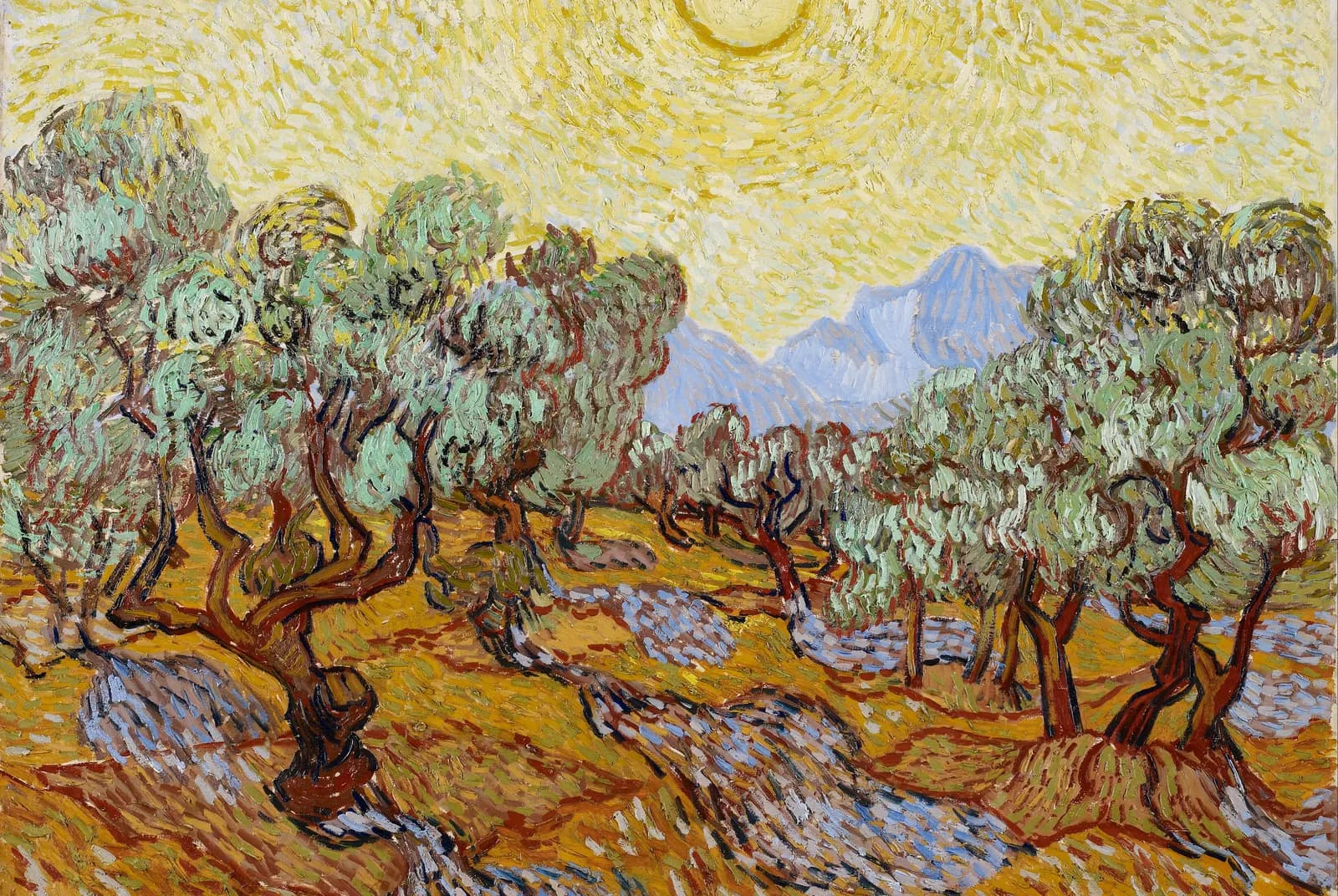 Olijfbomen – Vincent van Gogh