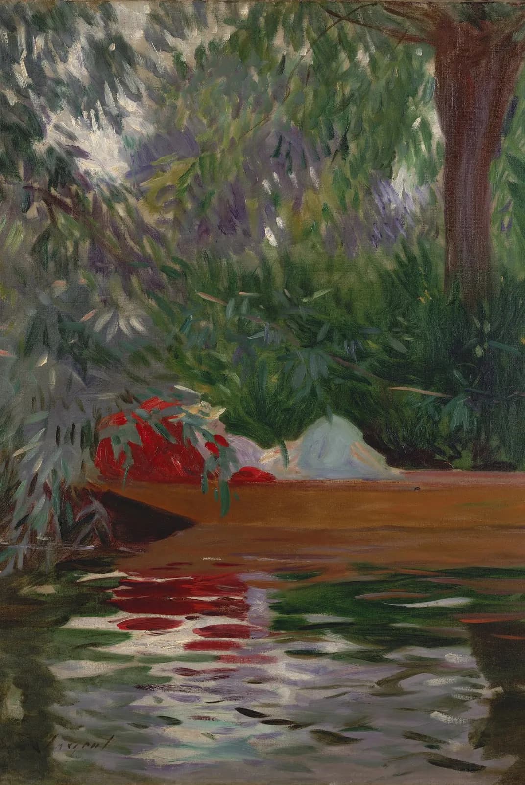 Onder de wilgen – John Singer Sargent