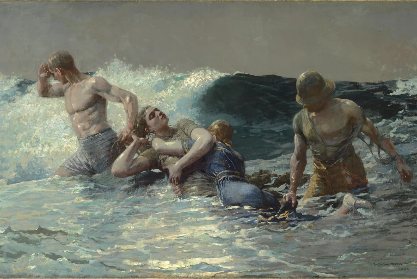 Onderstroom – Winslow Homer