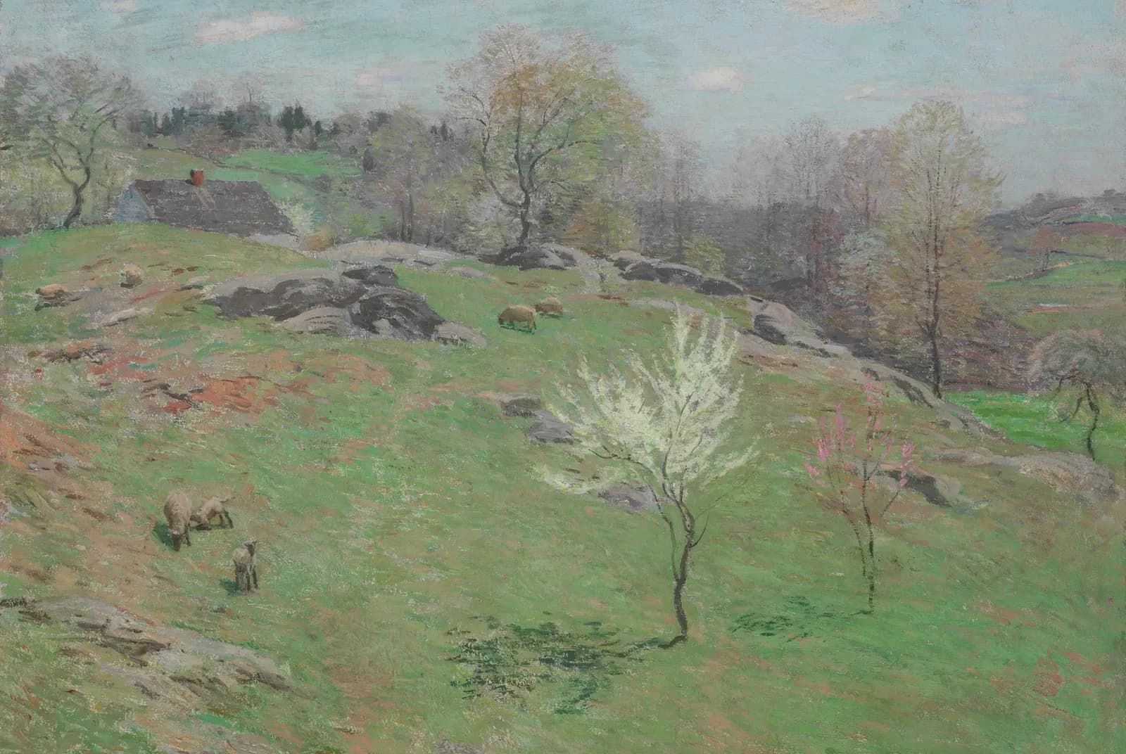 Ontluikende knoppen – Willard Metcalf