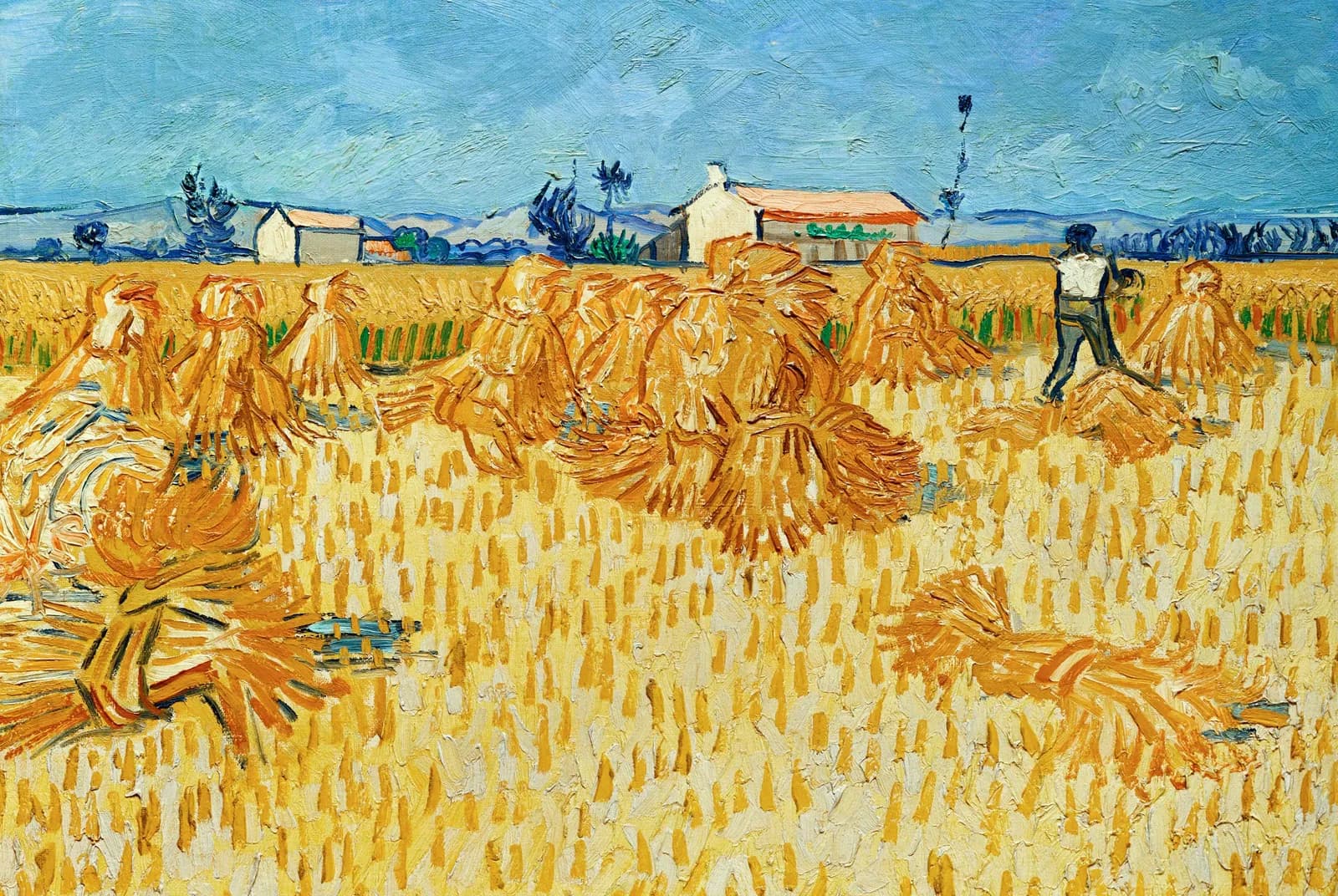 Oogst in de Provence – Vincent van Gogh
