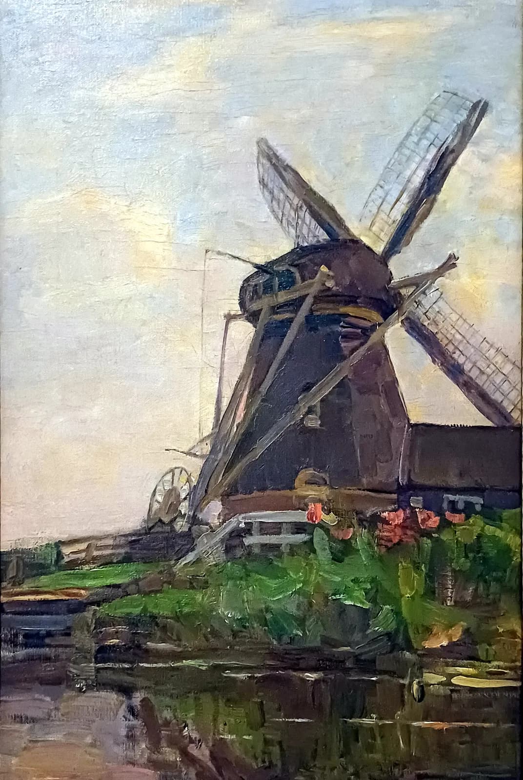 Oostzijdse molen – Piet Mondrian