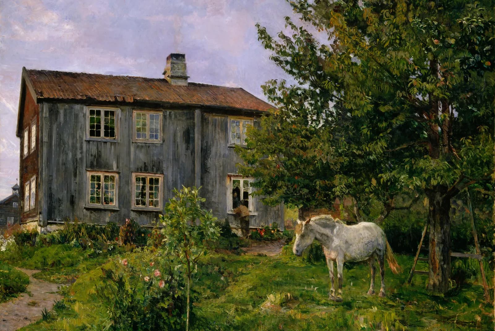 Op de hoeve in Ulvin – Gerhard Munthe