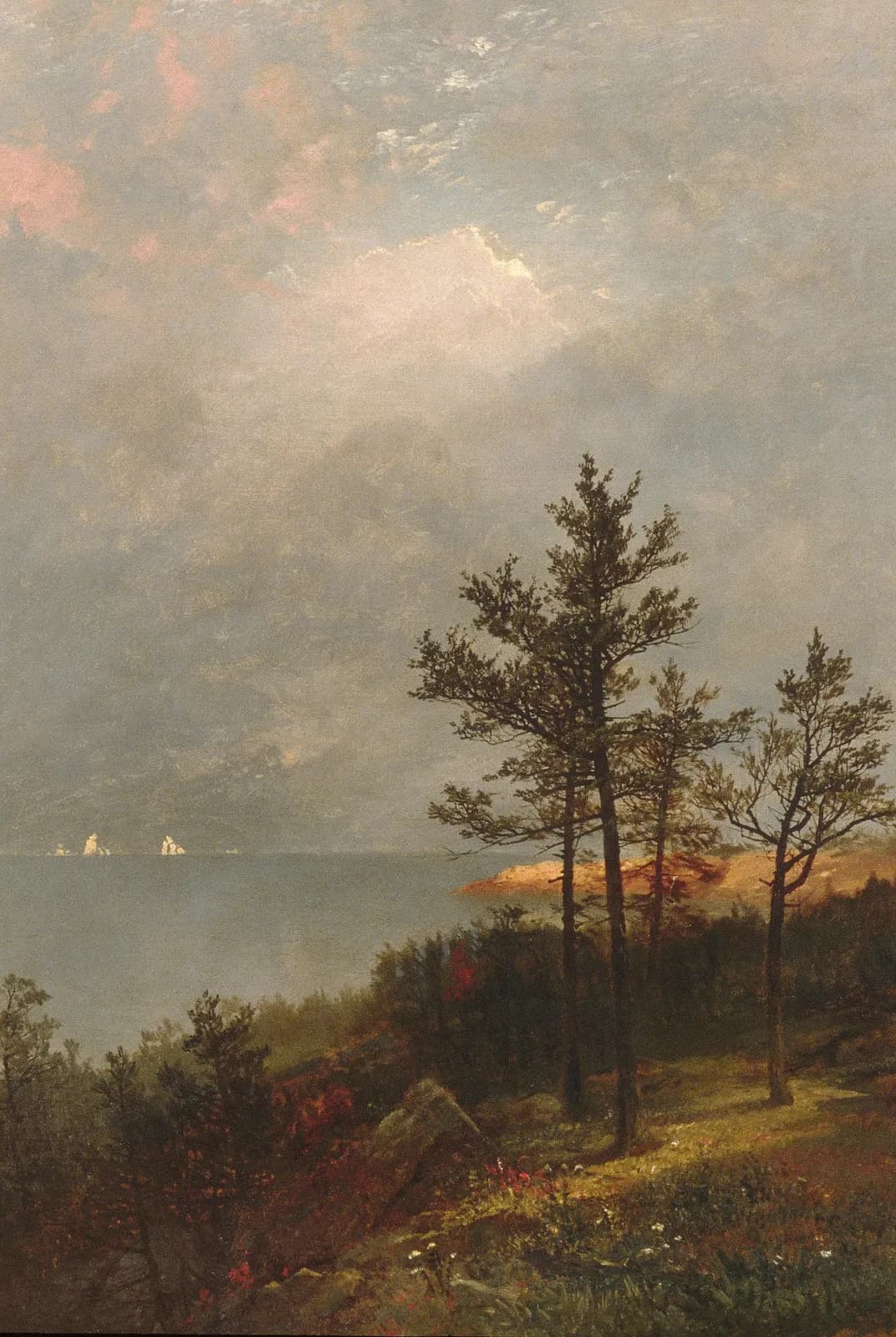 Opkomend onweer boven Long Island Sound – John Frederick Kensett
