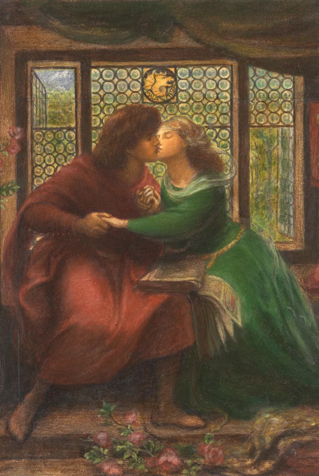 Paolo en Francesca da Rimini – Dante Gabriel Rossetti